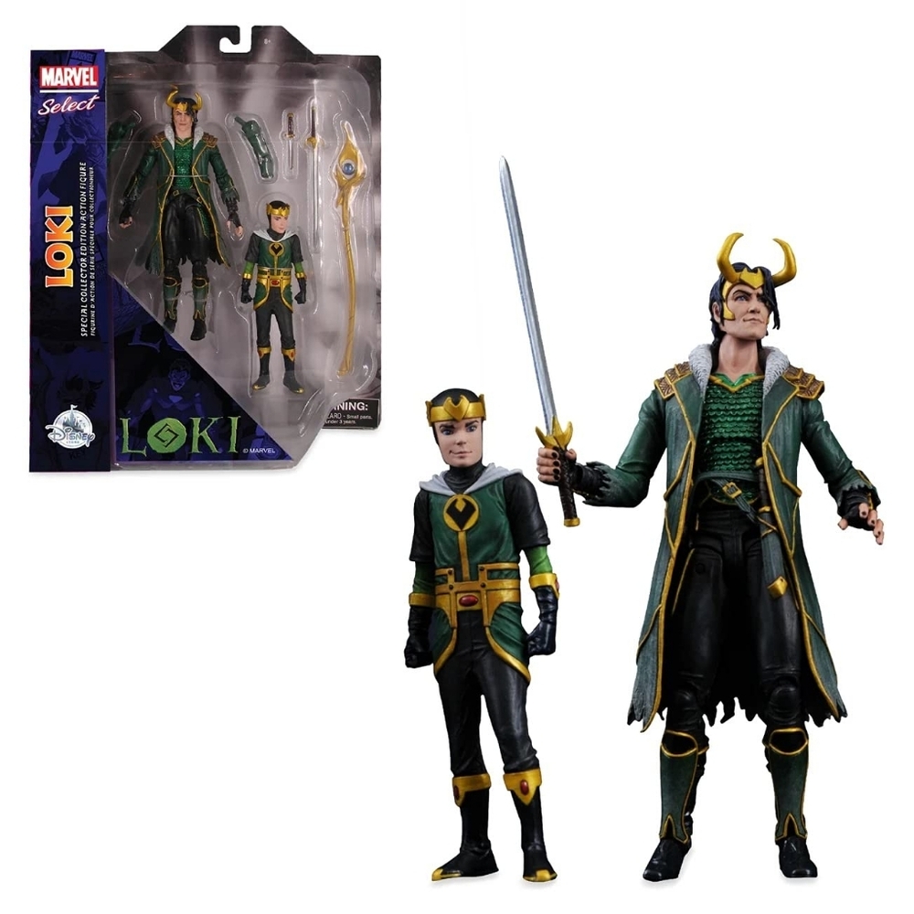 Marvel Select Loki Special Collector Edition Action Figure 2-Pack 